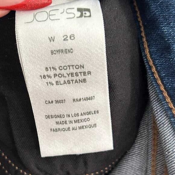 Joe's Jeans Boyfriend Fit Jeans Size 26 Halstead - Picture 12 of 13